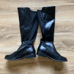 Black Knee High Boots Women’s SiZe: 8 NWOT